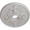 Ekena Millwork Alexa Medallion (Canopies up to 5 5/8"), 30 3/4"W x 21 1/4"H x 3 7/8"ID x 1 5/8"P, Ultra Pure White CM21X30ALUWF - alternate 5